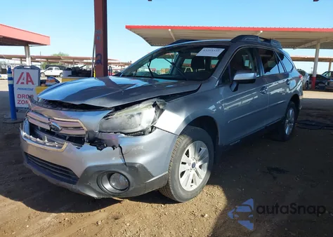 2016 Subaru Outback 2.5I Premium z USA, uszkodzony, nr VIN 4S4BSACC6G3238325